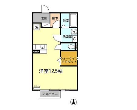 リビングタウン小倉町の間取り