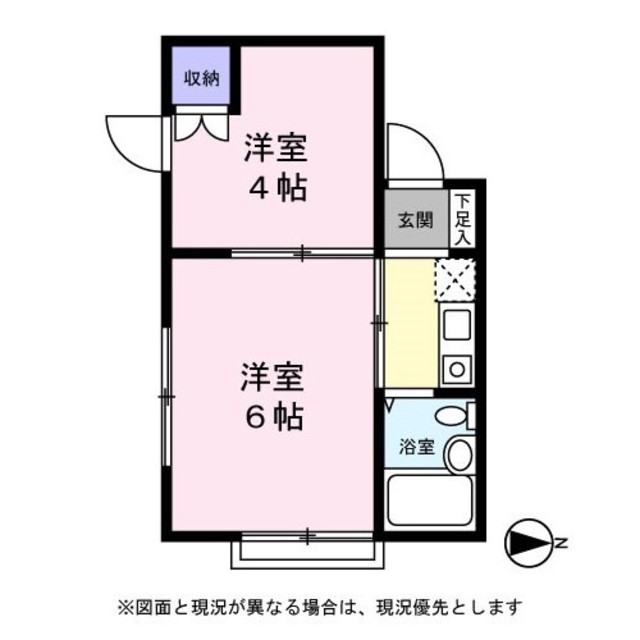 リバーサイド小林の間取り