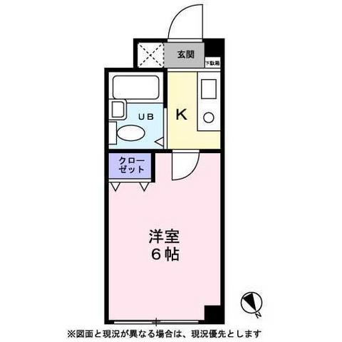 カムフォート新宿の間取り