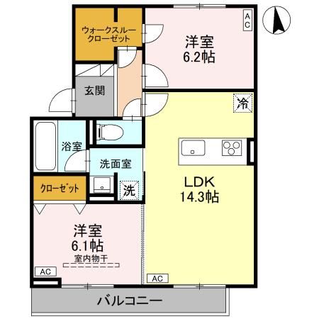 TORISIAS城東の間取り