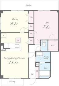 ディアコート(茨木市)の間取り