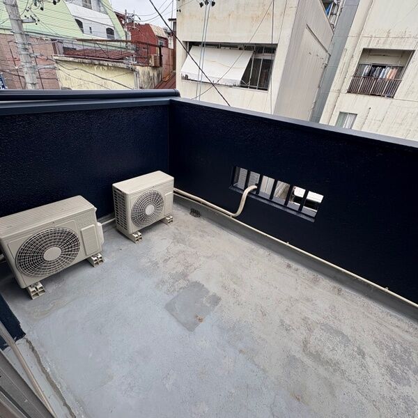 12/18 バルコニー