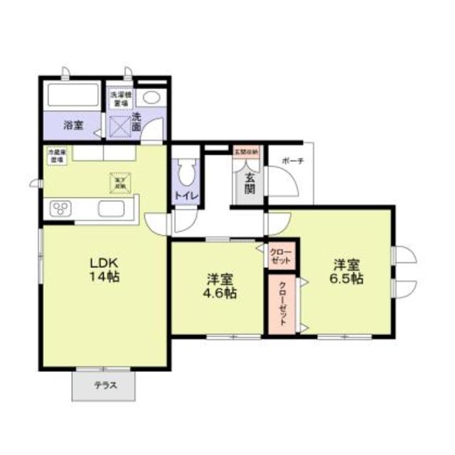 ハーベスト十番館の間取り