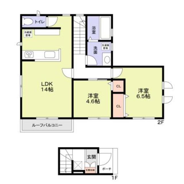 ハーベスト十番館の間取り