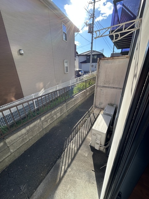 10/18 バルコニー