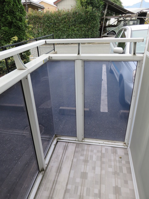 8/19 バルコニー