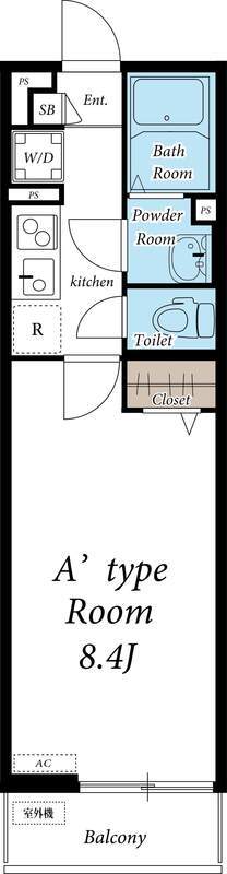 リブリ・daimonの間取り