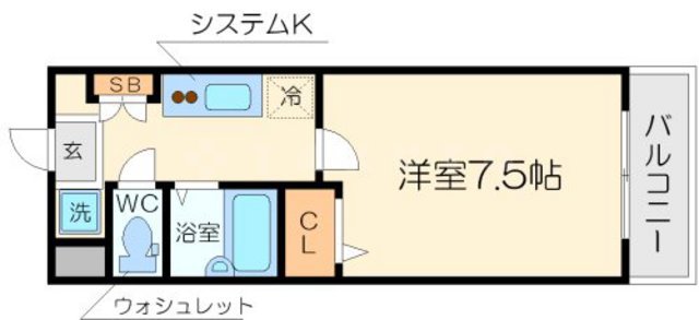 相川フラワーコートの間取り