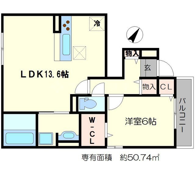 ヴァンベールuの間取り