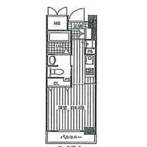 CITY SPIRE靭公園(旧名称:ルナコート江戸堀)の間取り