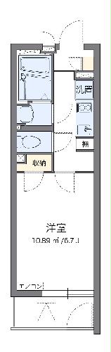 クレイノ四季の間取り
