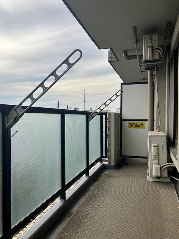 12/16 バルコニー