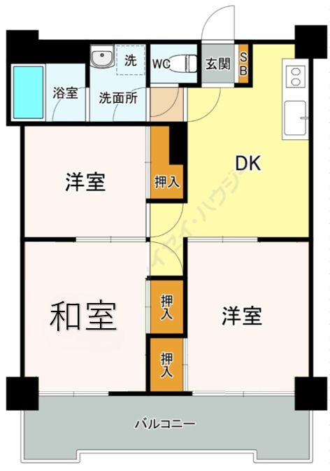 KTD東福生の間取り