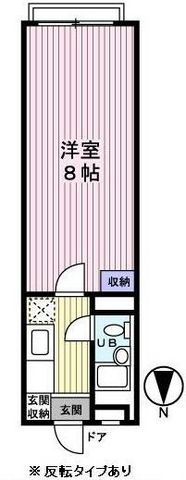 ミレ・関町・0207号室の間取り