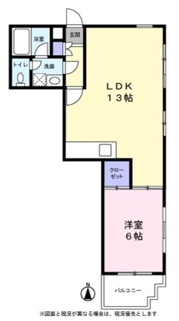 ジュネパレス藤沢の間取り