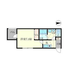 T’sTERRACE Ishibashi WESTの間取り