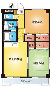 ミルフィーユ門井の間取り