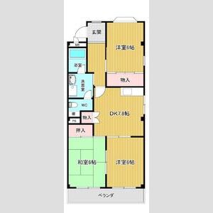 アネックス栄Ⅱの間取り