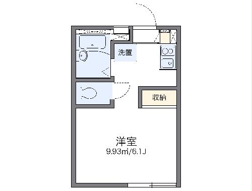 レオパレスグレイスガーデンの間取り
