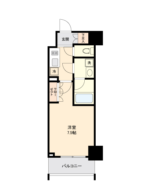 オープンブルーム川口の間取り