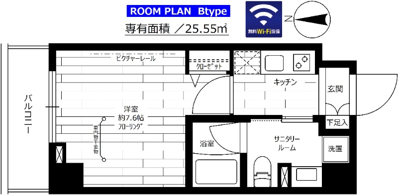 ステージファースト糀谷の間取り
