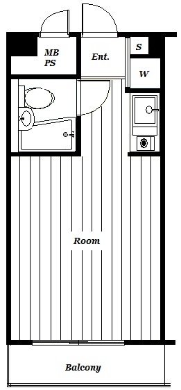 ライオンズマンション学芸大学第3の間取り