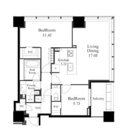 白金ザ・スカイの間取り