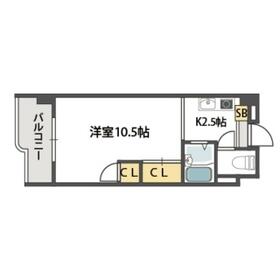 カルム東豊中の間取り