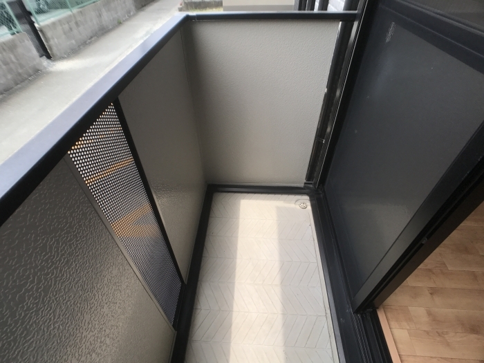 12/14 バルコニー