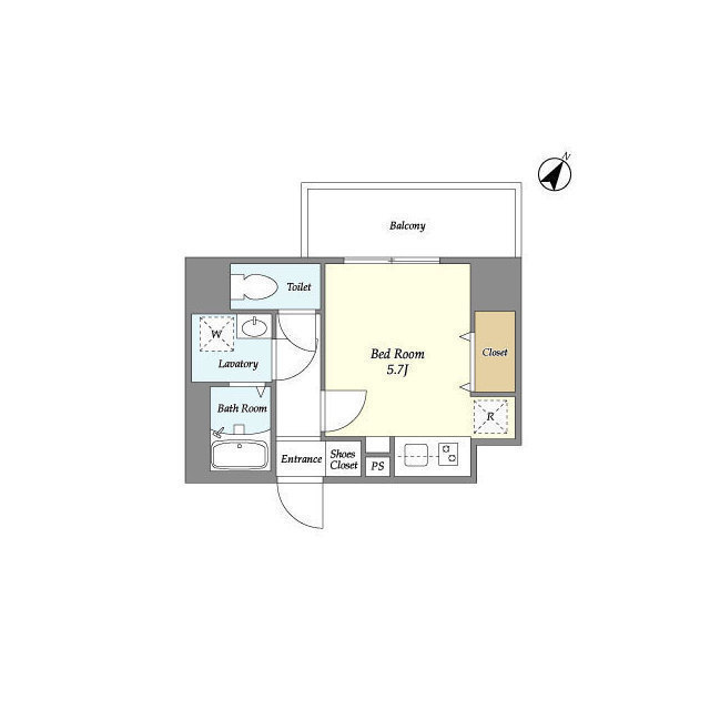 La Douceur川崎Ⅰの間取り