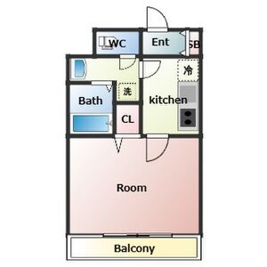 メゾンドール栄の間取り