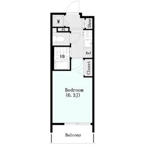 シンシア新中野の間取り