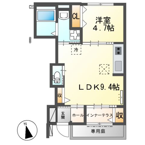 仮)大治町八ツ屋アパートの間取り