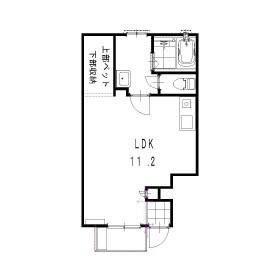 GLADSPACE茶屋松の間取り