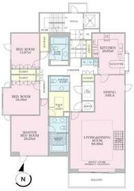 パシフィックハウス麻布台の間取り