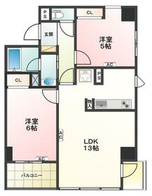 カーサマリアージュササキの間取り