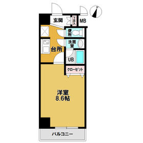 ナンカイパート1の間取り