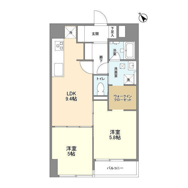 PATH仲六郷の間取り