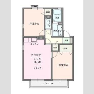 ロイヤルスクエアCの間取り