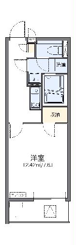 レオネクストニシダイの間取り