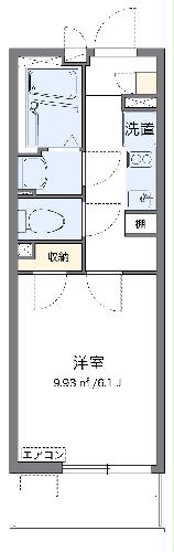 クレイノレスタの間取り