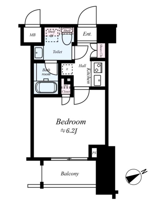 Le’a横濱ウエストステージの間取り