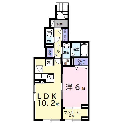 アヴァンセⅢの間取り
