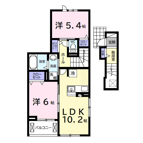 アヴァンセⅢの間取り