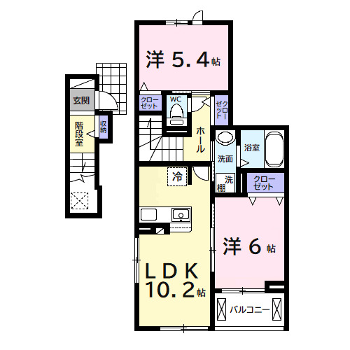 アヴァンセⅢの間取り