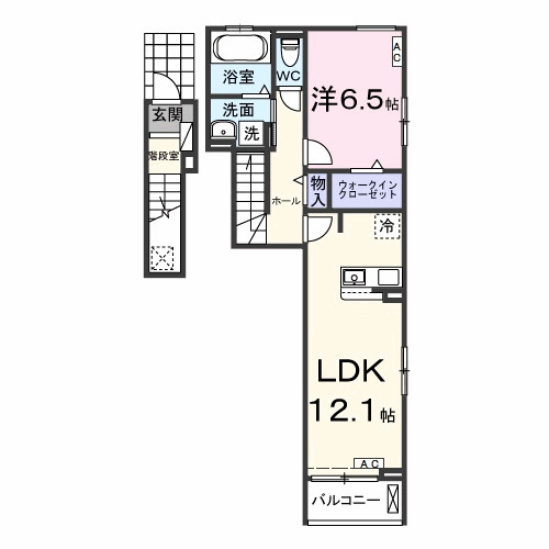 エスポワールの間取り