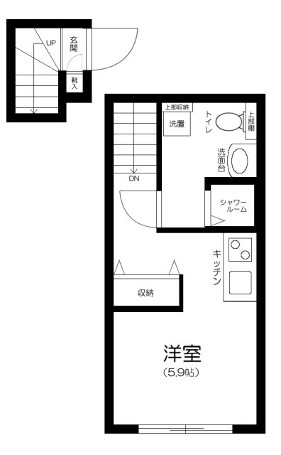 ソルナクレイシア大森Ⅱの間取り