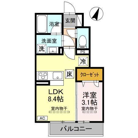 グリーンリーフの間取り