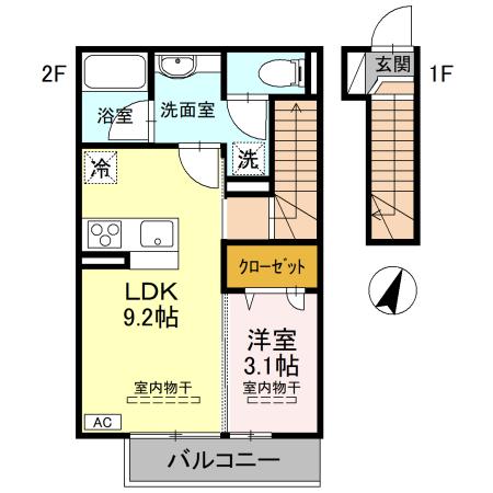グリーンリーフの間取り