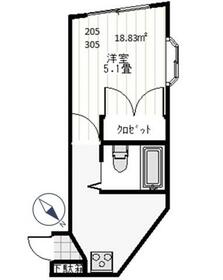 第１１水沼ビルの間取り